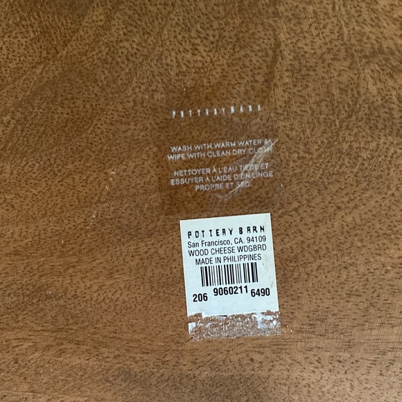 Pottery Barn Large Handmade Glass and Wood Cheese Shaped Cheese Cloche 🧀 🐭🍷 - Picture 11 of 16